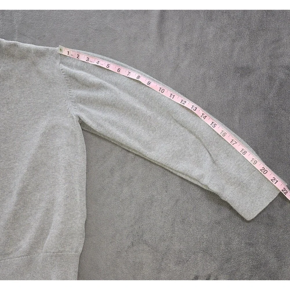 Gap Kids Boys School Uniform V-Neck Sweater Bundle Gray And Green Sz 12 XL Husky